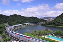 Nei Hu Section project CB410 of Taipei Metropolitan Area Transit System - Muza extention line