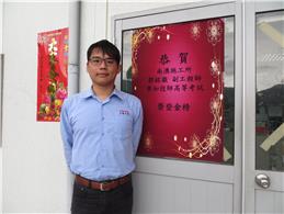 恭喜本公司鄒銘徽副工程師參加技師高等考試，榮登金榜!!