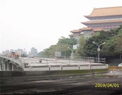 新生高架橋北端引道工程