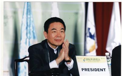 2010年4月陈煌铭董事长担任「第38届亚洲暨西太平洋营造公会国际联合会会员大会」会长
