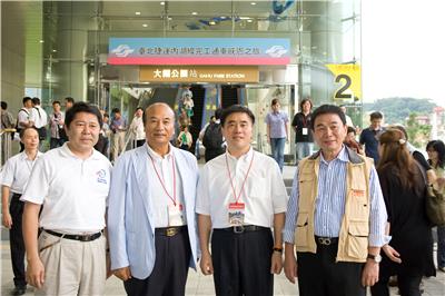 2009年6月工信工程承揽台北市政府捷运文湖线CB410标完工通车